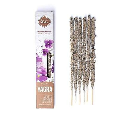 Yagra incense sticks Herbal Violets &amp; Lavender 