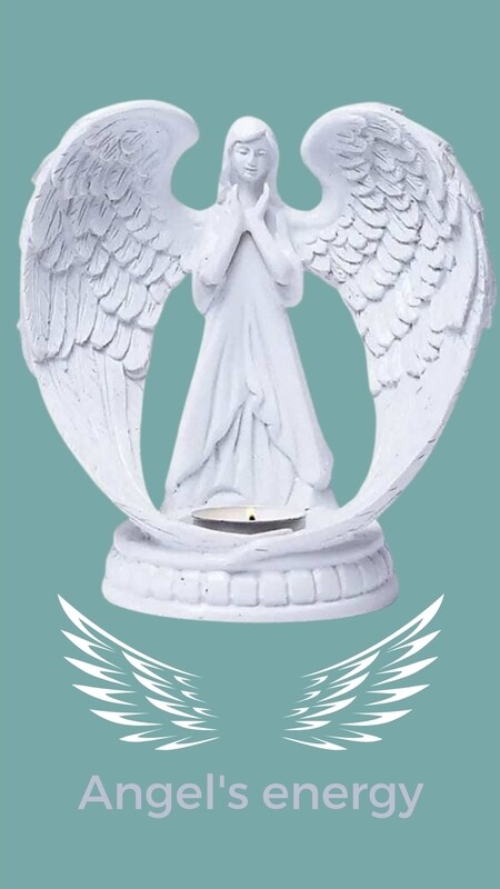 Angel Tealight Candle Holder Large