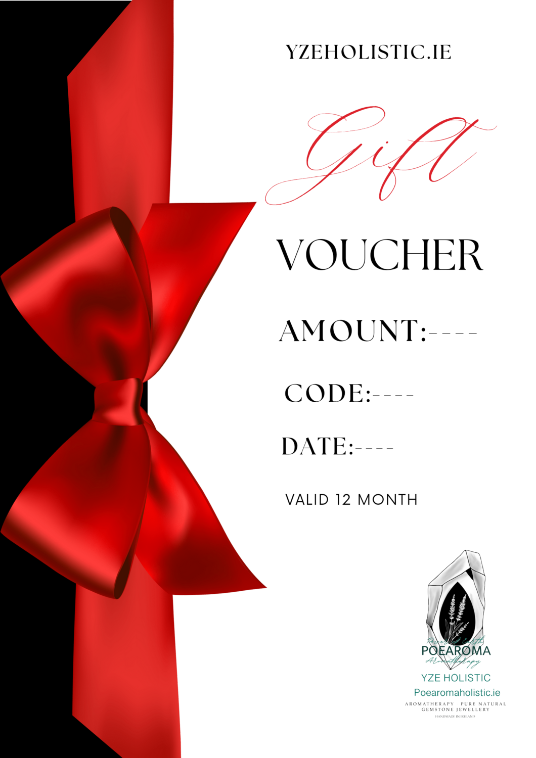 YZEHOLISTIC GIFT VOUCHER 