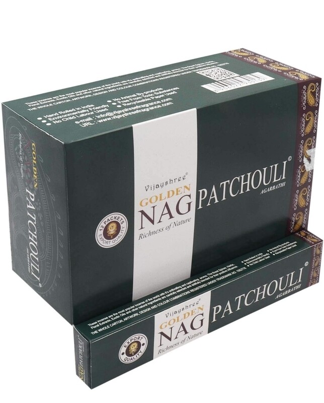 Incense Sticks Golden Nag Champa - Patchouli