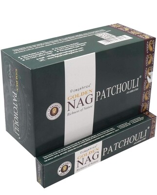 Incense Sticks Golden Nag Champa - Patchouli