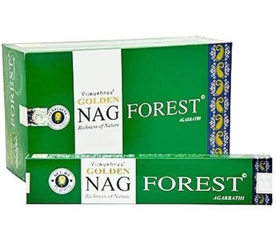 Incense Sticks Golden Nag Forest
