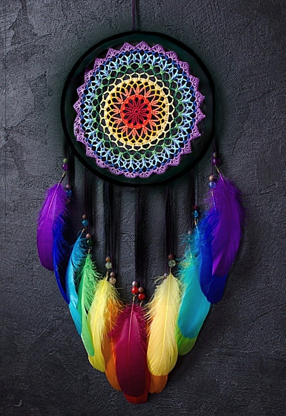 DREAMCATCHER RAINBOW CHAKRA MULTICOLOUR 
