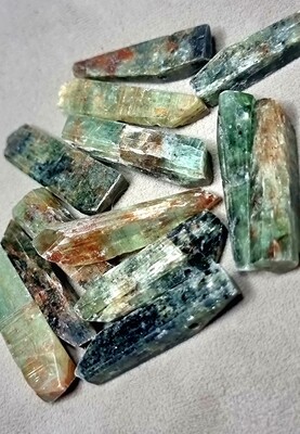 Vesuvianute (Idocrase) Crystal Quartz Cluster Drilled 