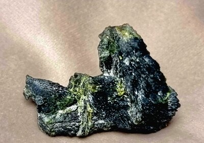 Epidote Specimen Rough Mineral Crystal 
