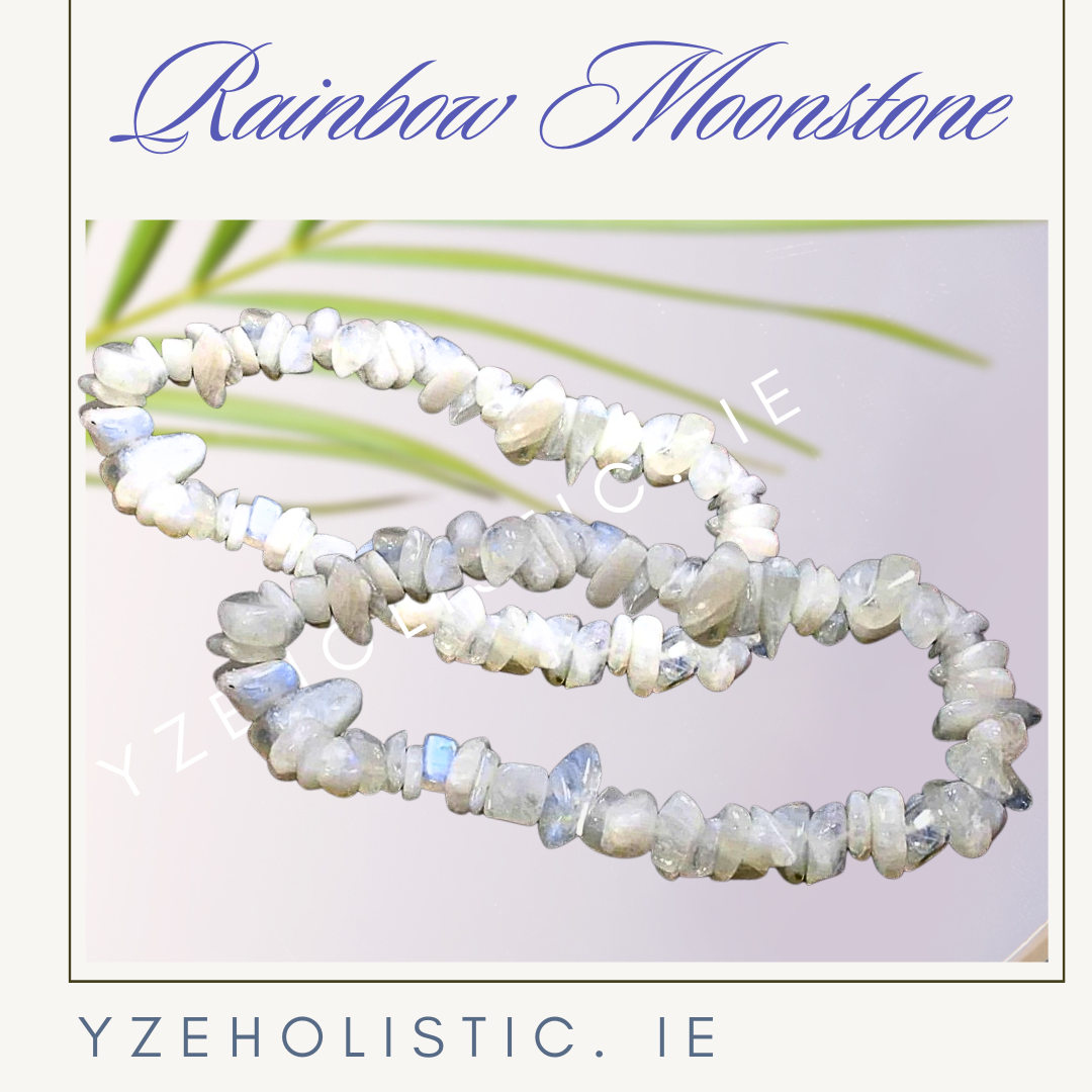 Moonstone Chip bracelet Rainbow 