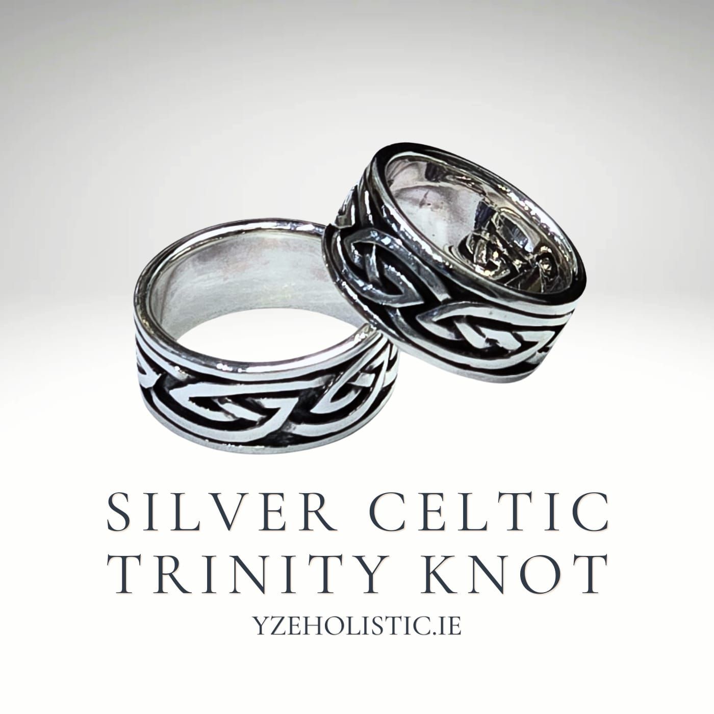 Sterling Silver Celtic Trinity Knot Ring