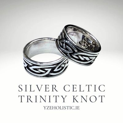Sterling Silver Celtic Trinity Knot Ring