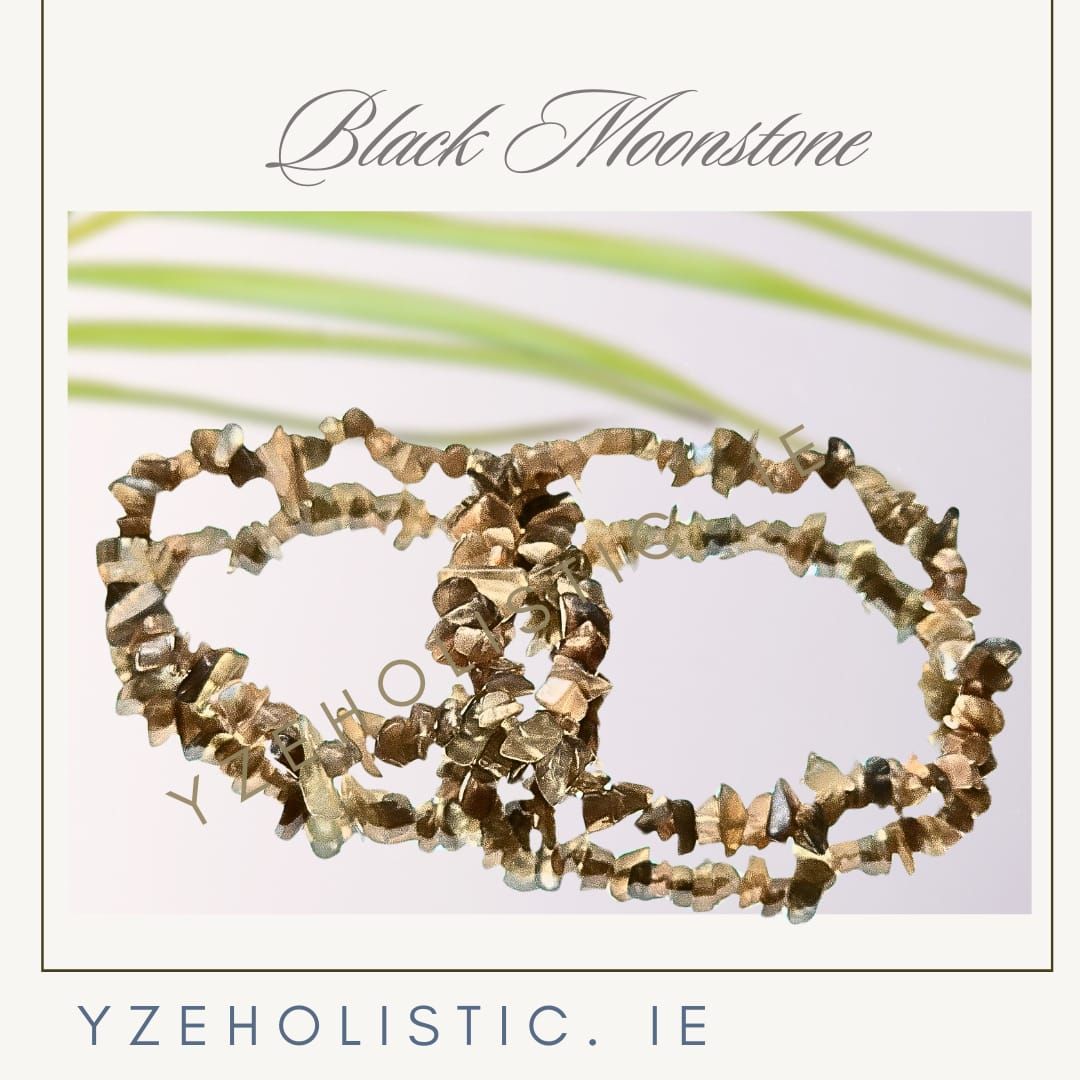 Black Moonstone Chip bracelet