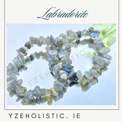 Labradorite Stone Chip bracelet