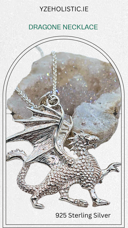 Dragon Necklace 925 Srerling Silver Pendant 