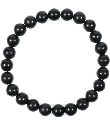 Tourmaline Black Quartz Crystal Bracelet 