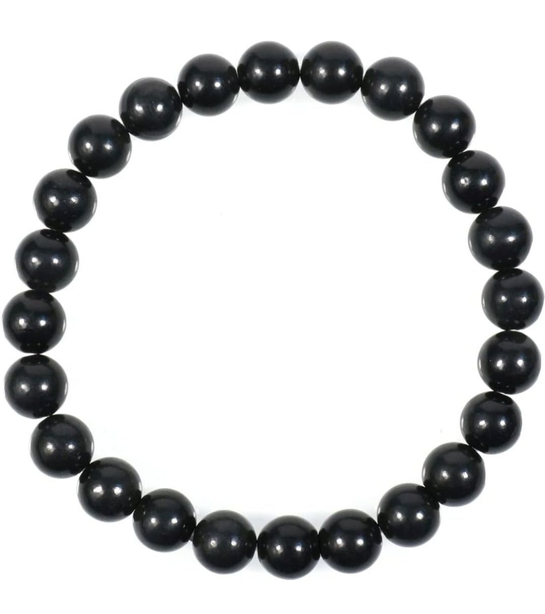 Tourmaline Black Quartz Crystal Bracelet 