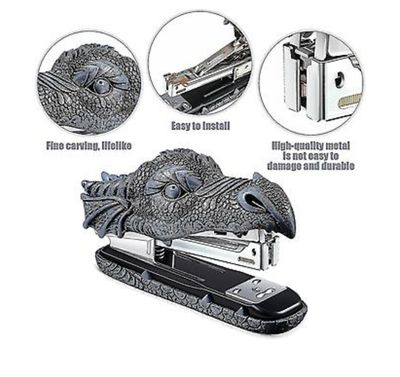 Dragon Stapler Figurine ~ Dragon Stapler Dragon Head Stapler Kids Novelty Stapler Funny Carving Resin Faucet
