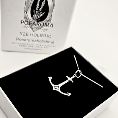 Anchor 925 Sterling Silver Pendant Necklace