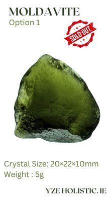 Moldavite Crystal Tektites 