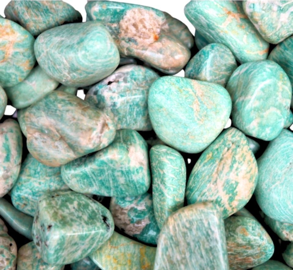 Amazonite Tumbled Crystal - Balance - Protection 