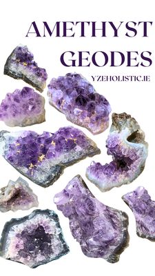 Amethyst Druze Geode Crystal Cluster
