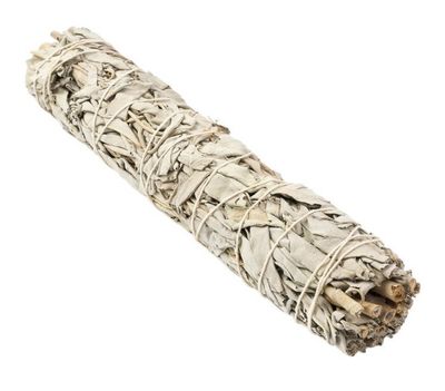 CALIFORNIAN WHITE SAGE SMUDGE STICK 9&quot;-10&quot; ORGANIC GIFT