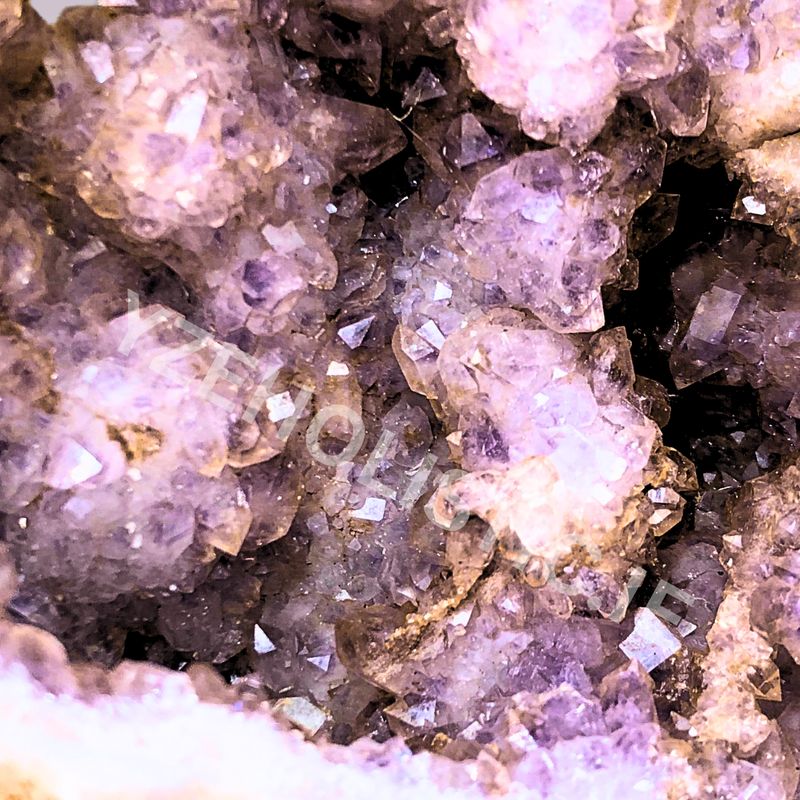 Amethyst Geode Cluster Specimen Natural Stone Free Form crystal 