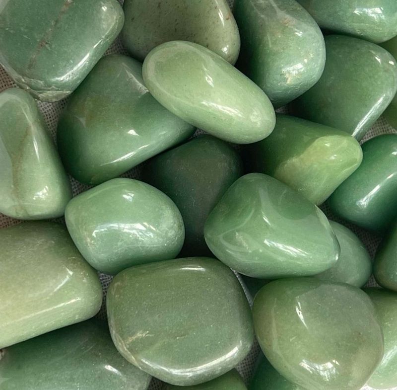 Jade Tumbled Crystal Green