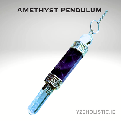 FLUORITE CRYSTAL PENDULUM DOWSING 