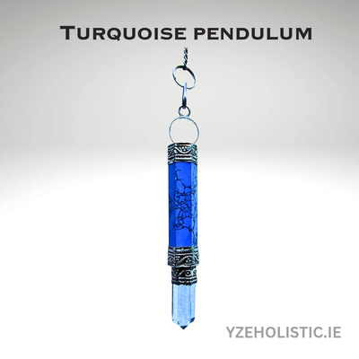 Turquoise Crystal Pendulum dowsing
