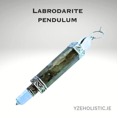 Crystal Quartz pendulum dowsing