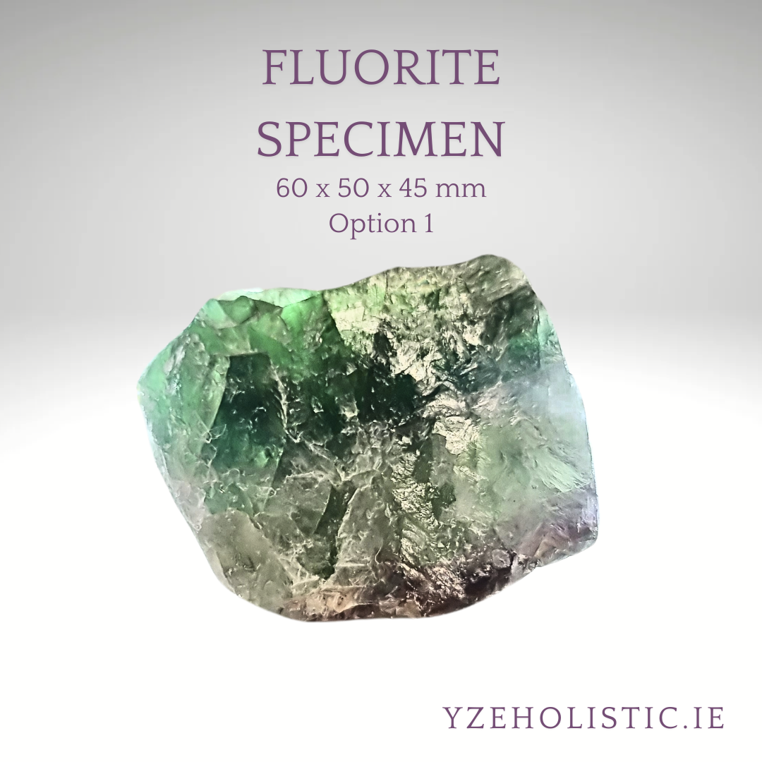 Fluorite Specimen, Size: 1. 60x50x45 mm