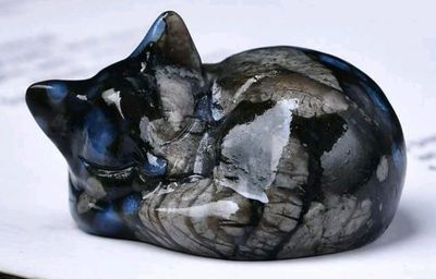 Sleeping Fox Stone Carvings