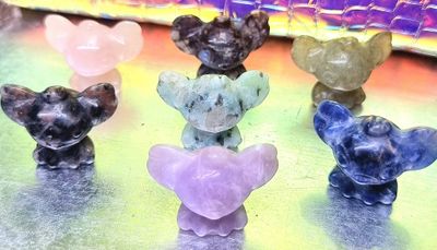 Stitch &quot;Lilo &amp; Stitch&quot; Character Stone Carvings