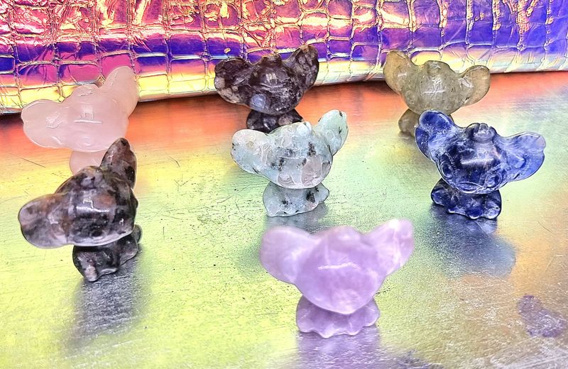 Stitch "Lilo &amp; Stitch" Character Stone Carvings