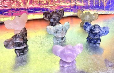 Stitch &quot;Lilo &amp; Stitch&quot; Character Stone Carvings