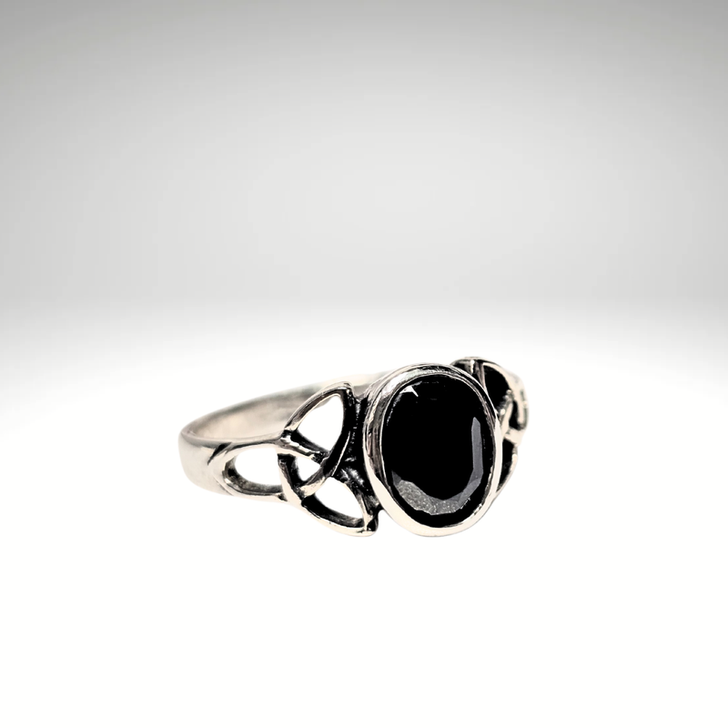 Hypersthene Stone 925 Sterling Silver Ring