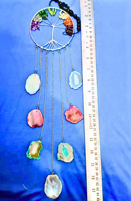 Crystal Dreamcatcher Tree of Life 