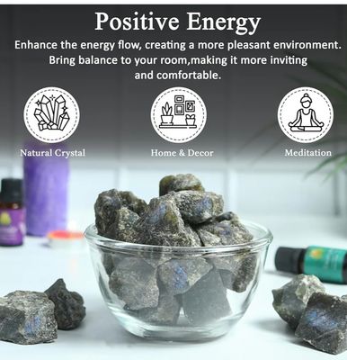 Rough labradorite Crystal- Stimulates Mental Acuity, Stress Relief 