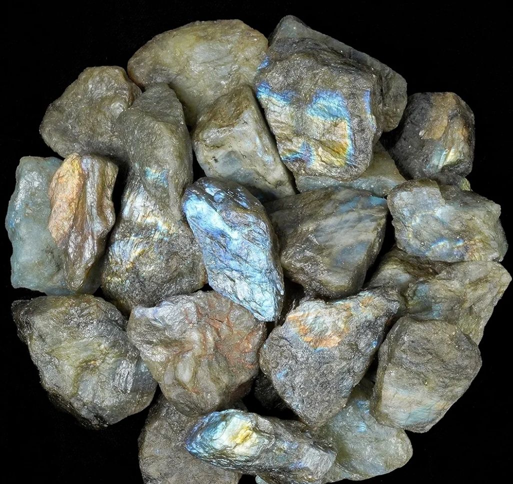 Rough labradorite Crystal- Stimulates Mental Acuity, Stress Relief 