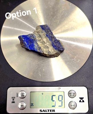 Lapis Lazuli  Rough Crystal ±50-100g