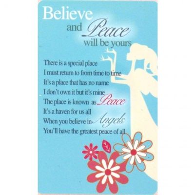 Loving Thoughts - Believe in peace...