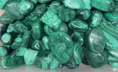 Malachite Natural Stone Tumbled Crystal Genuine Stone 