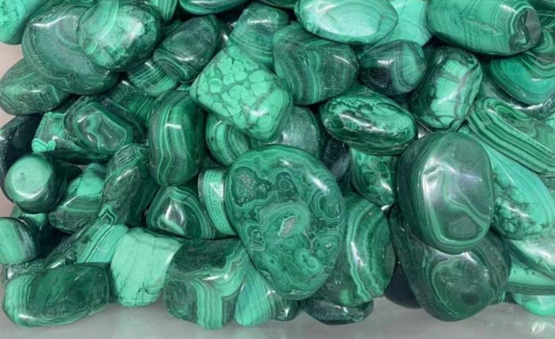 Malachite Natural Stone Tumbled Crystal Genuine Stone 