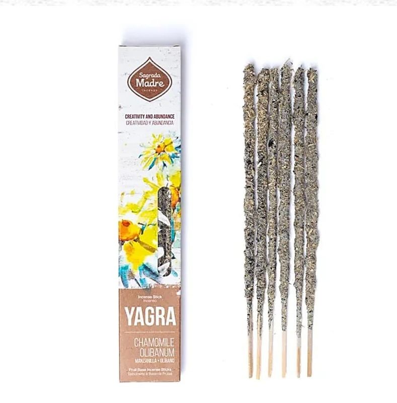 Sagrada Madre Yagra incense Chamomile &amp; Olibanum