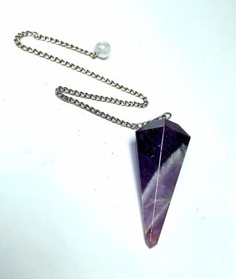 Amethyst Crystal Pendulum &amp; Sacred Geometry negative energy clearing Board Set