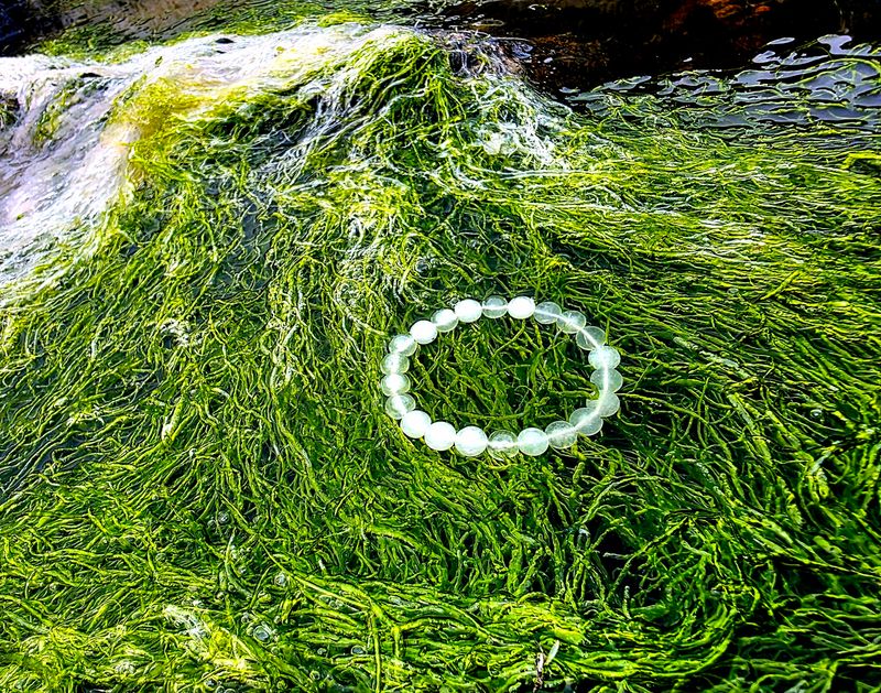 White Quartz Crystal Bracelet 
