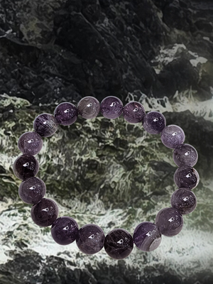 Dream Amethyst Crystal Bracelet 10mm