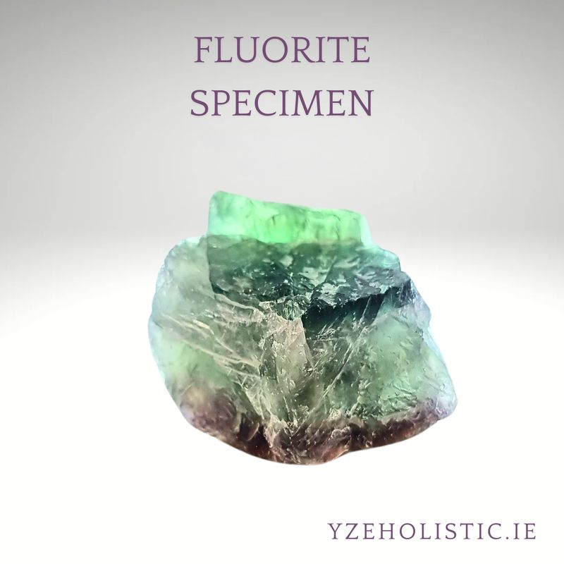 Rough Rainbow Fluorite Specimen NaturalStone - Inspiration &amp; Positivity 