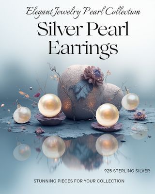 Pearl Earrings 925 Sterling Silver Stud Purity/Sincerity