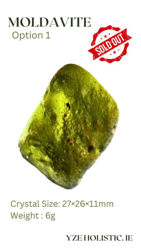 Moldavite Crystal Tektites 