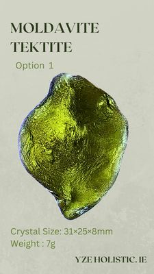 Moldavite Crystal Tektites 