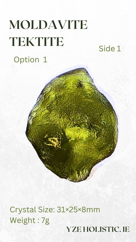 Moldavite Crystal Tektites 